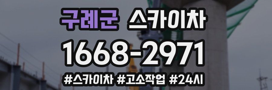 구례군 스카이차