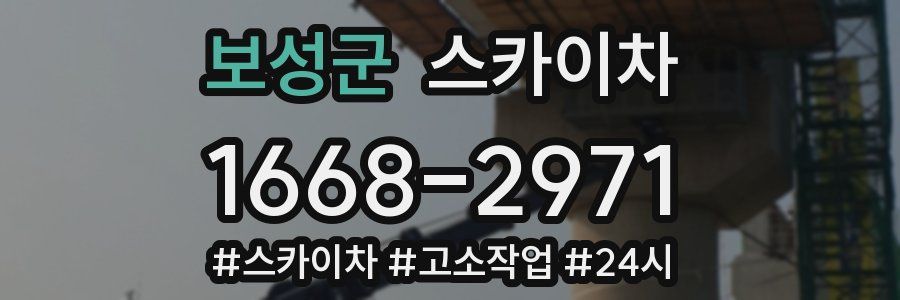 보성군 스카이차