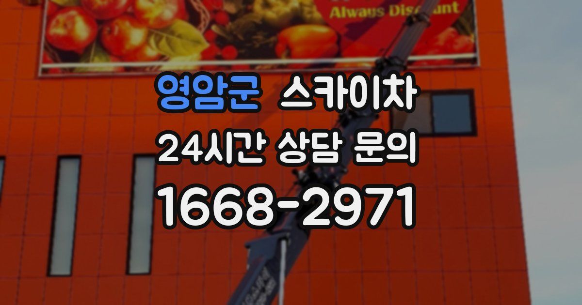 영암군 스카이차