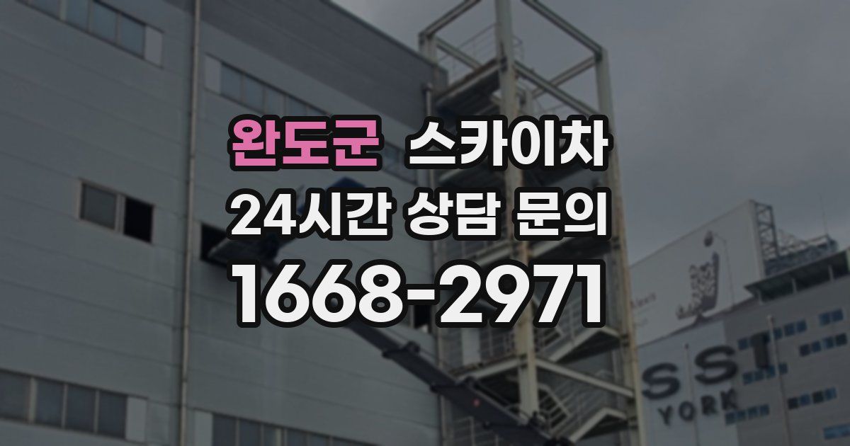 완도군 스카이차