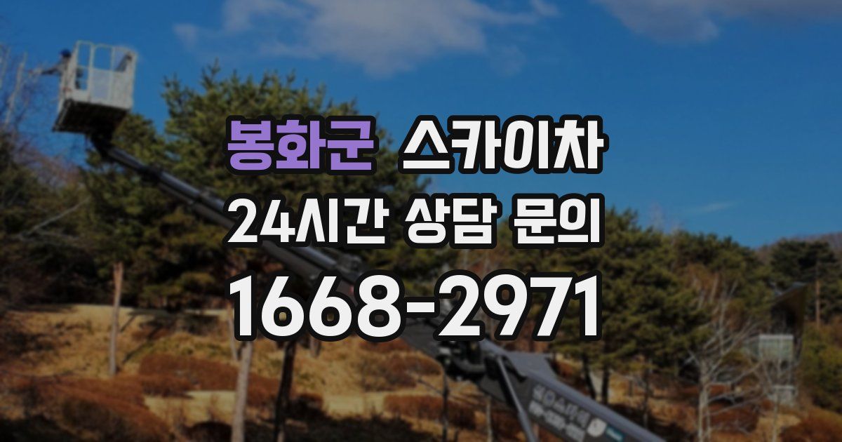 봉화군 스카이차