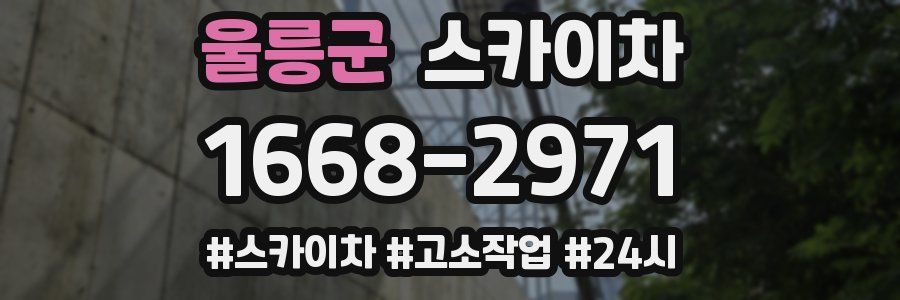 울릉군 스카이차