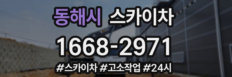 동해시 스카이차