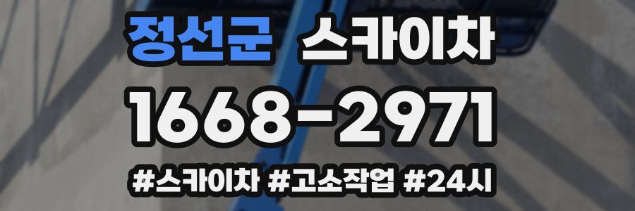 정선군 스카이차