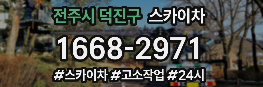전주시 덕진구 스카이차