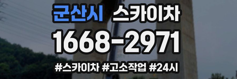 군산시 스카이차