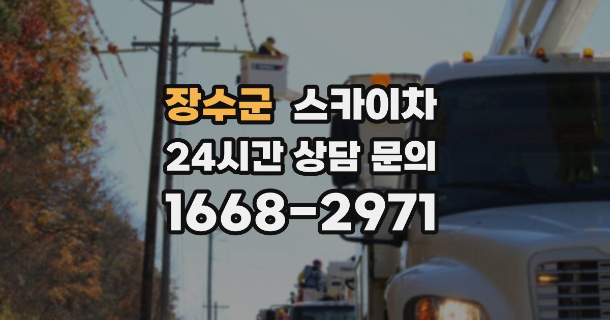 장수군 스카이차