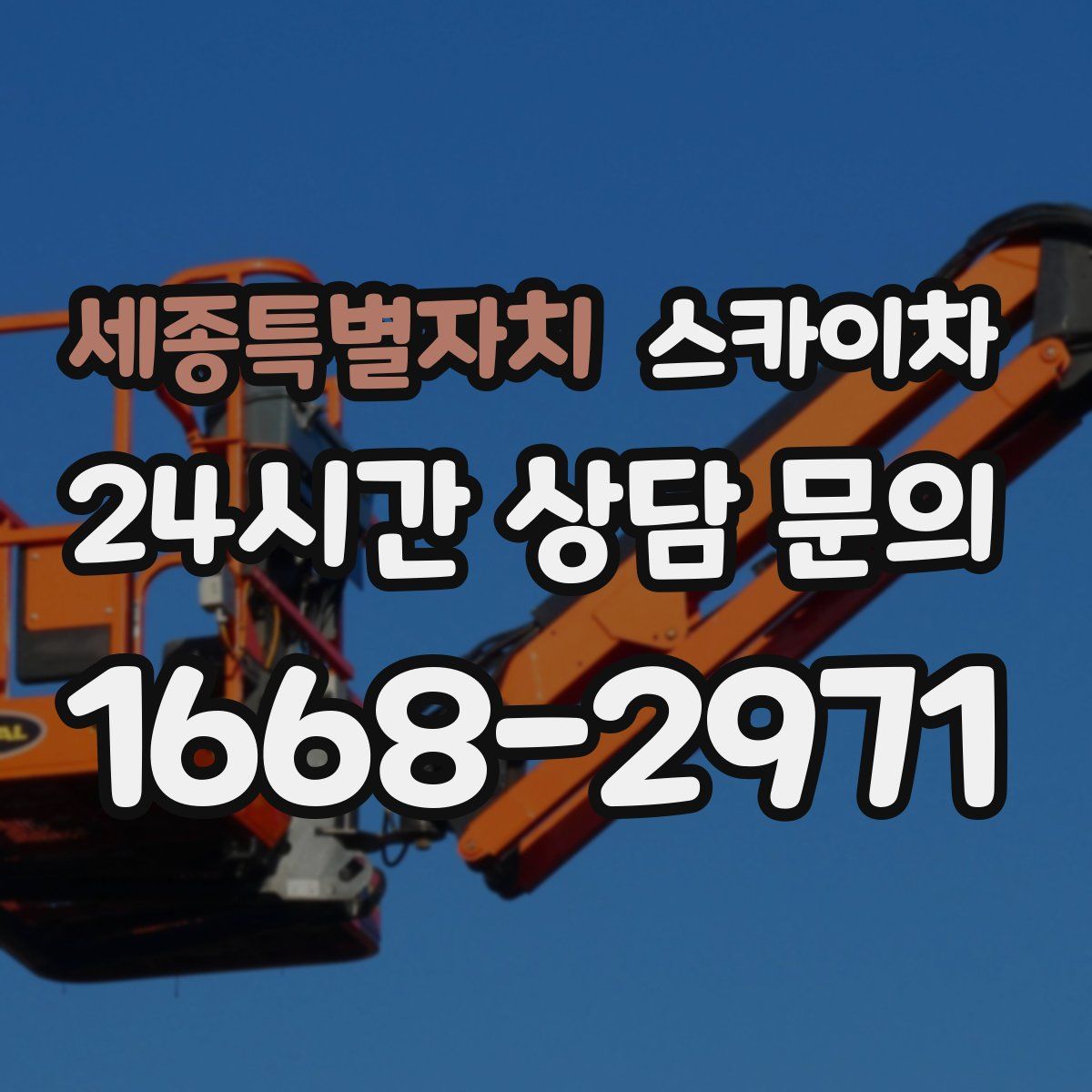 세종특별자치 스카이차