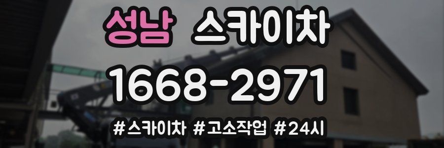 성남 스카이차