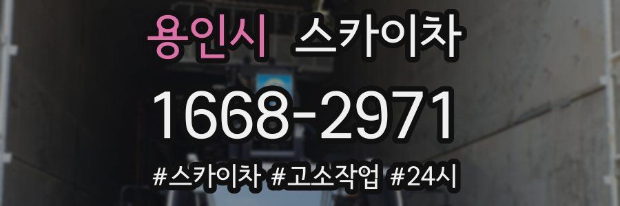 용인시 스카이차