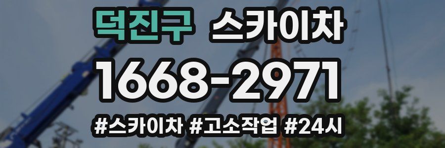 덕진구 스카이차