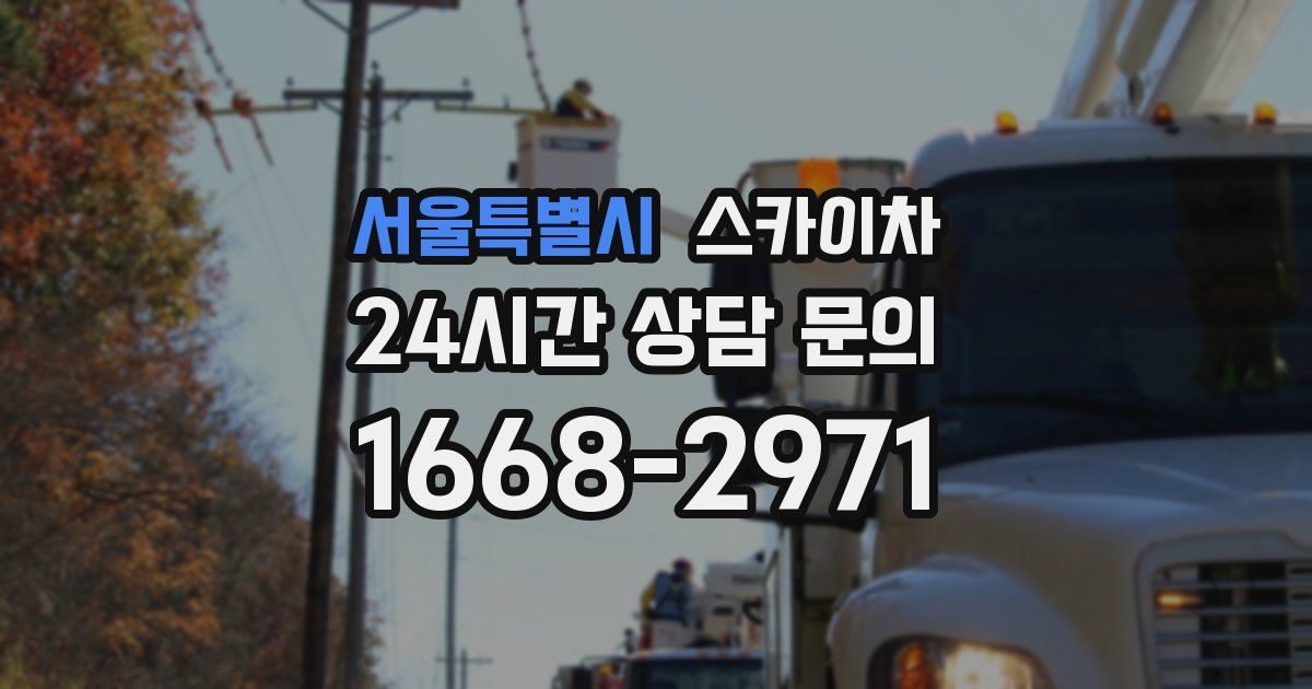 서울특별시 스카이차