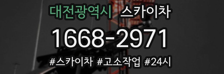대전광역시 스카이차