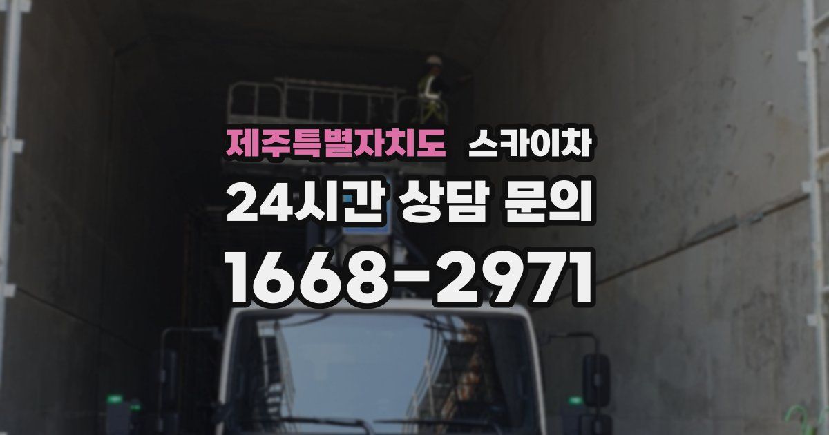 제주특별자치도 스카이차