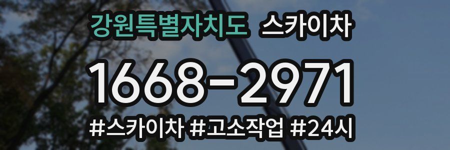 강원특별자치도 스카이차