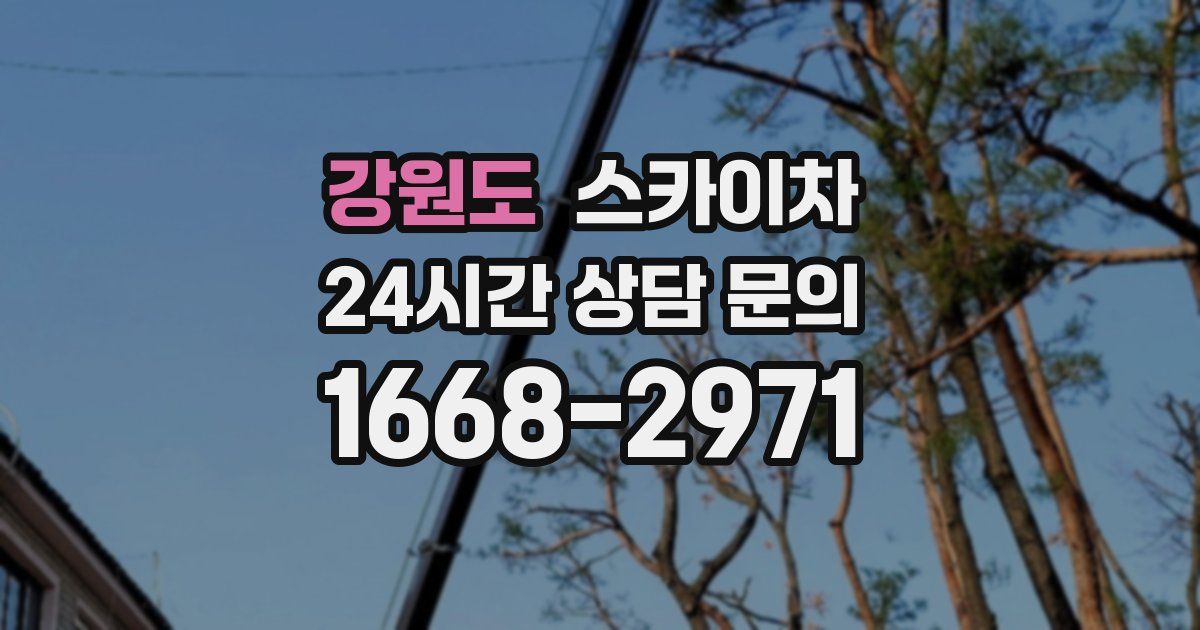 강원도 스카이차