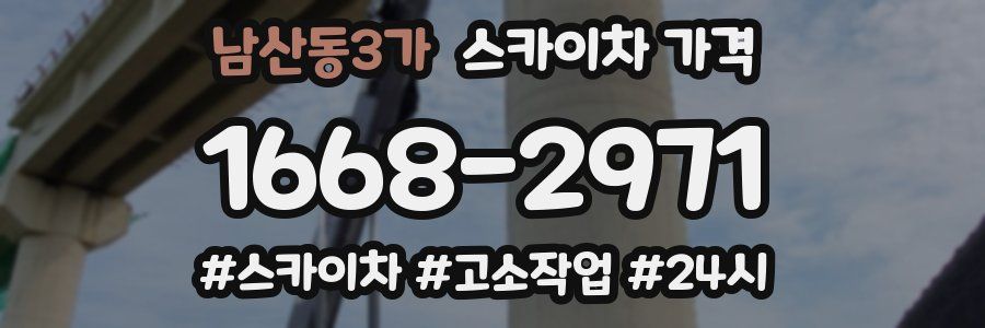 남산동3가 스카이차 가격