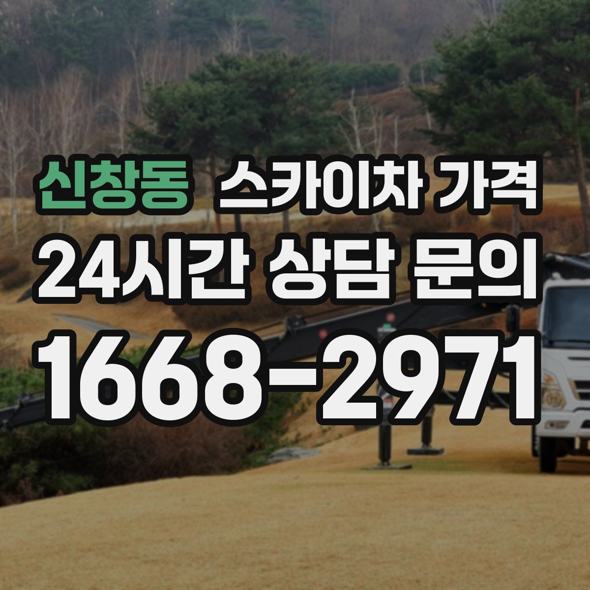 신창동 스카이차 가격