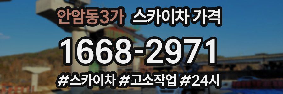 안암동3가 스카이차 가격