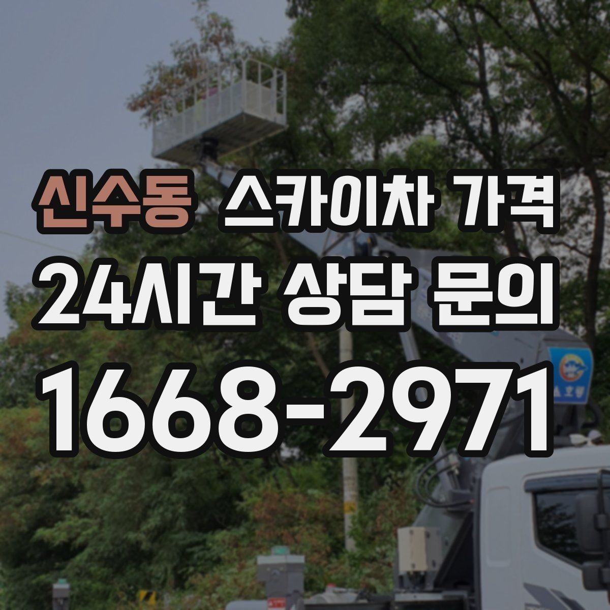 신수동 스카이차 가격 '싼 견적'이 항상 좋은 선택이 아닌 이유