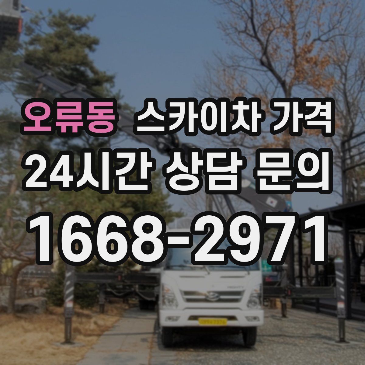 오류동 스카이차 가격