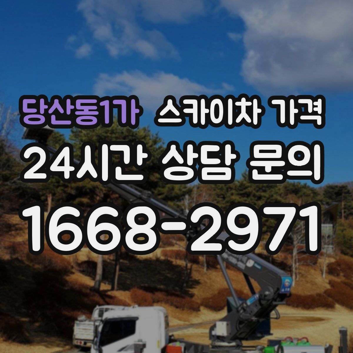 당산동1가 스카이차 가격