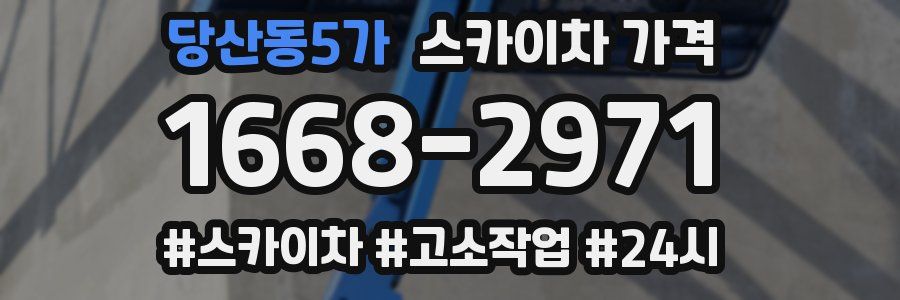 당산동5가 스카이차 가격