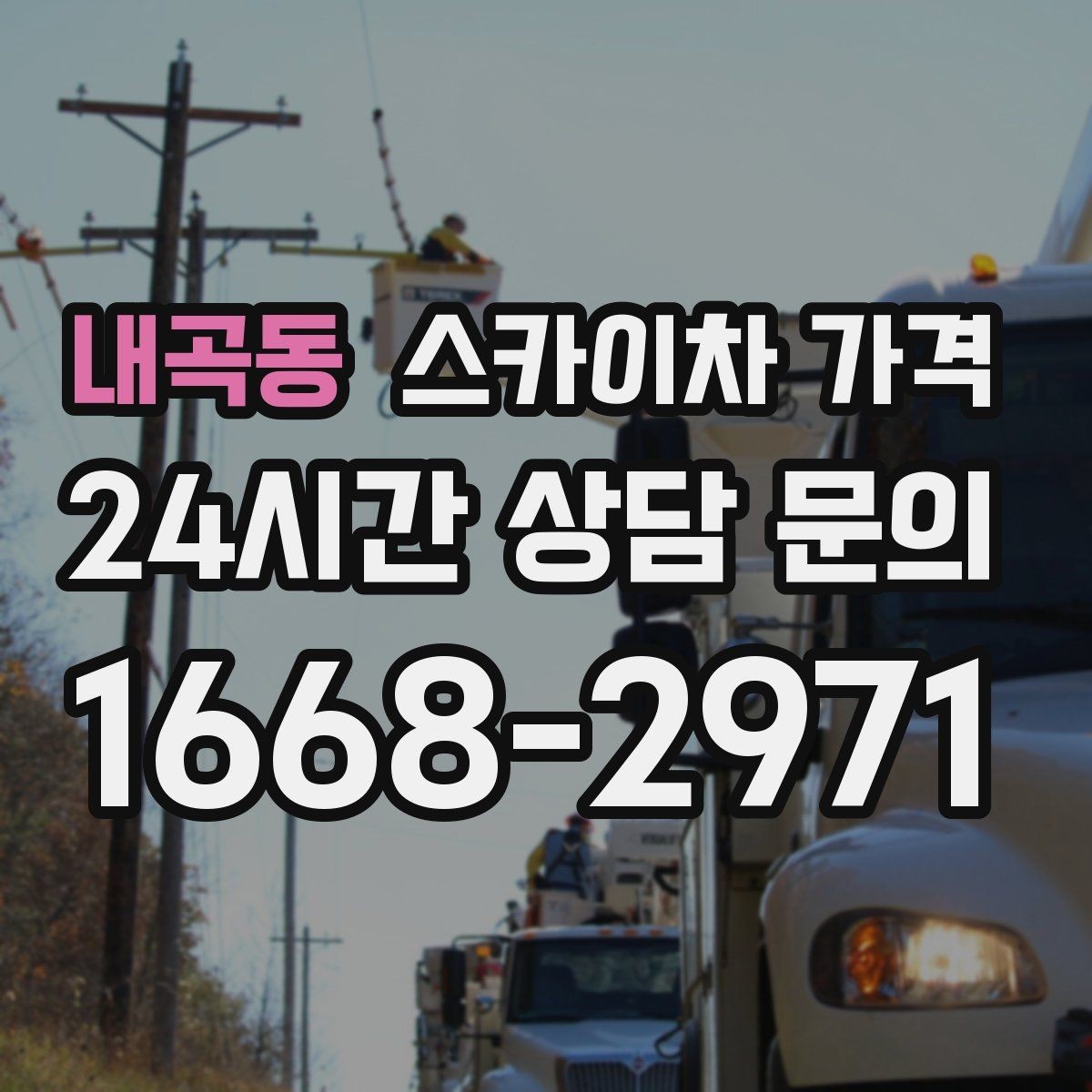 내곡동 스카이차 가격 예약 호출과 당일 호출 중 무엇이 유리할까