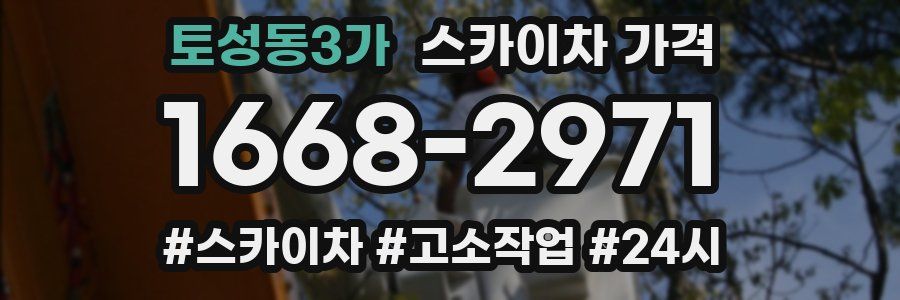 토성동3가 스카이차 가격
