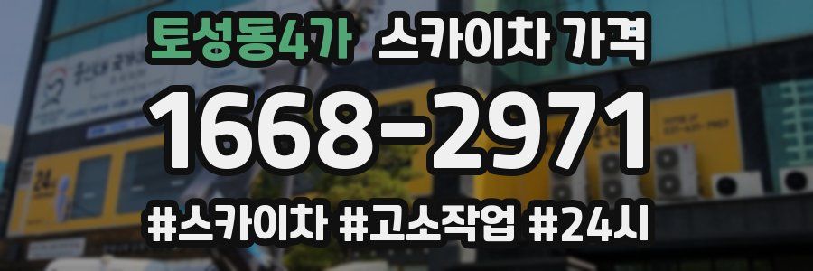 토성동4가 스카이차 가격