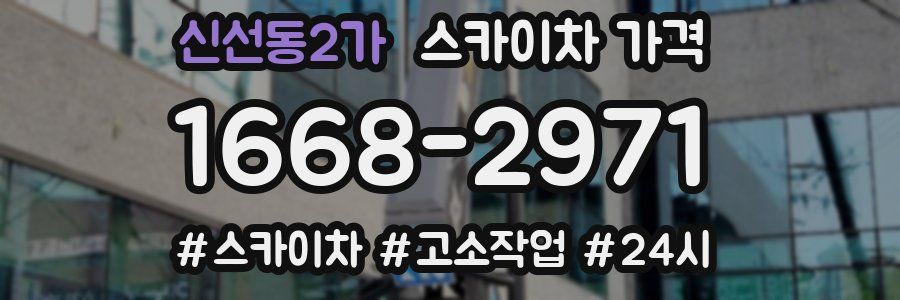 신선동2가 스카이차 가격