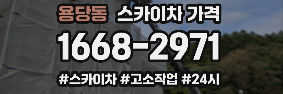 용당동 스카이차 가격