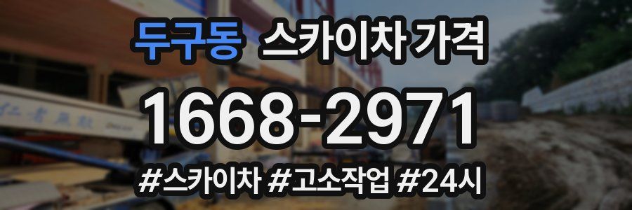 두구동 스카이차 가격