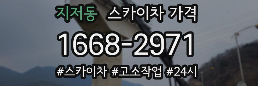 지저동 스카이차 가격