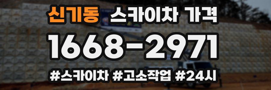 신기동 스카이차 가격