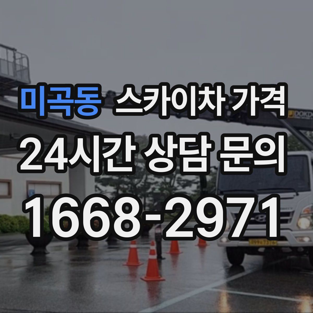 미곡동 스카이차 가격