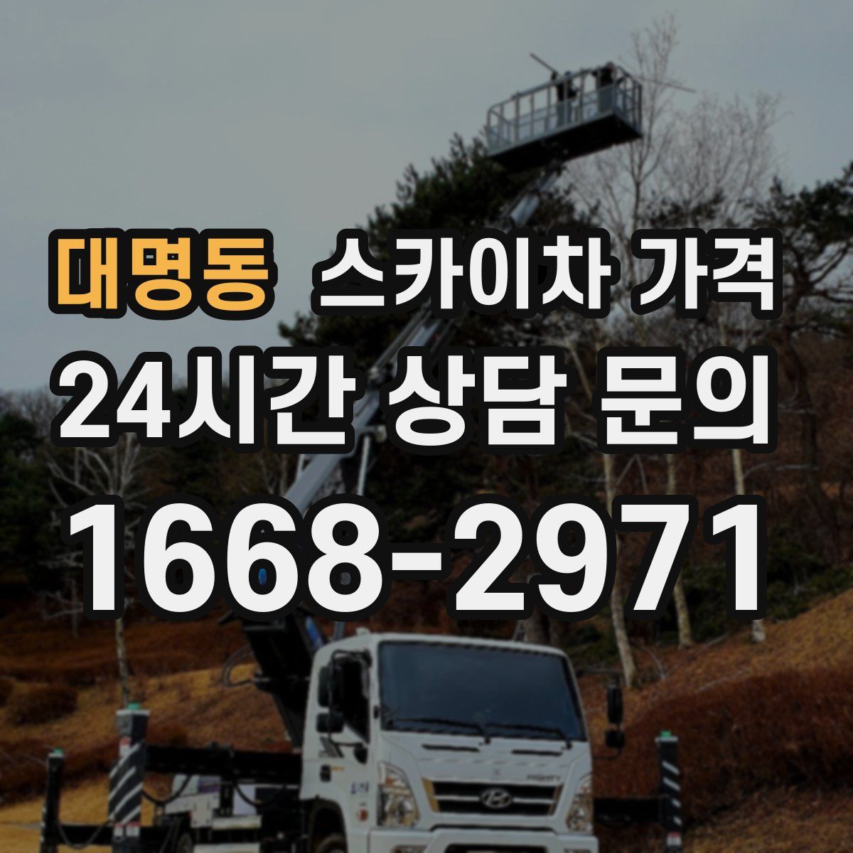 대명동 스카이차 가격