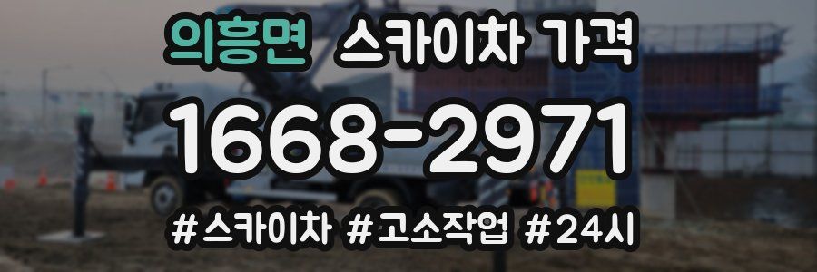 의흥면 스카이차 가격