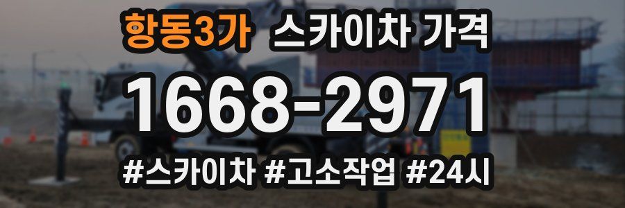 항동3가 스카이차 가격