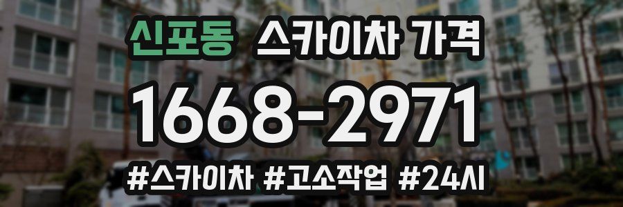신포동 스카이차 가격