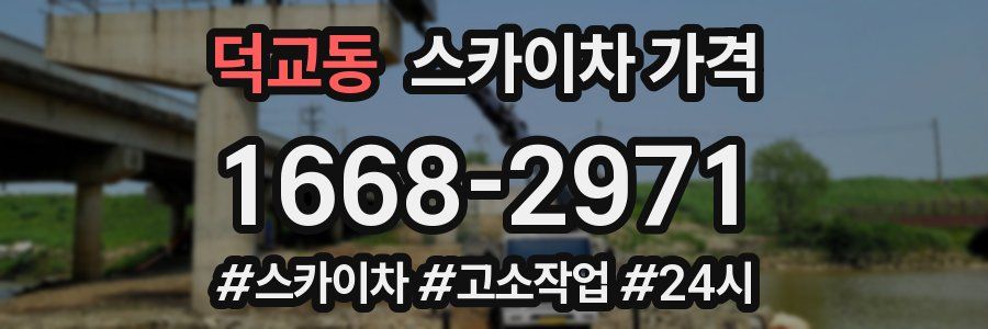 덕교동 스카이차 가격