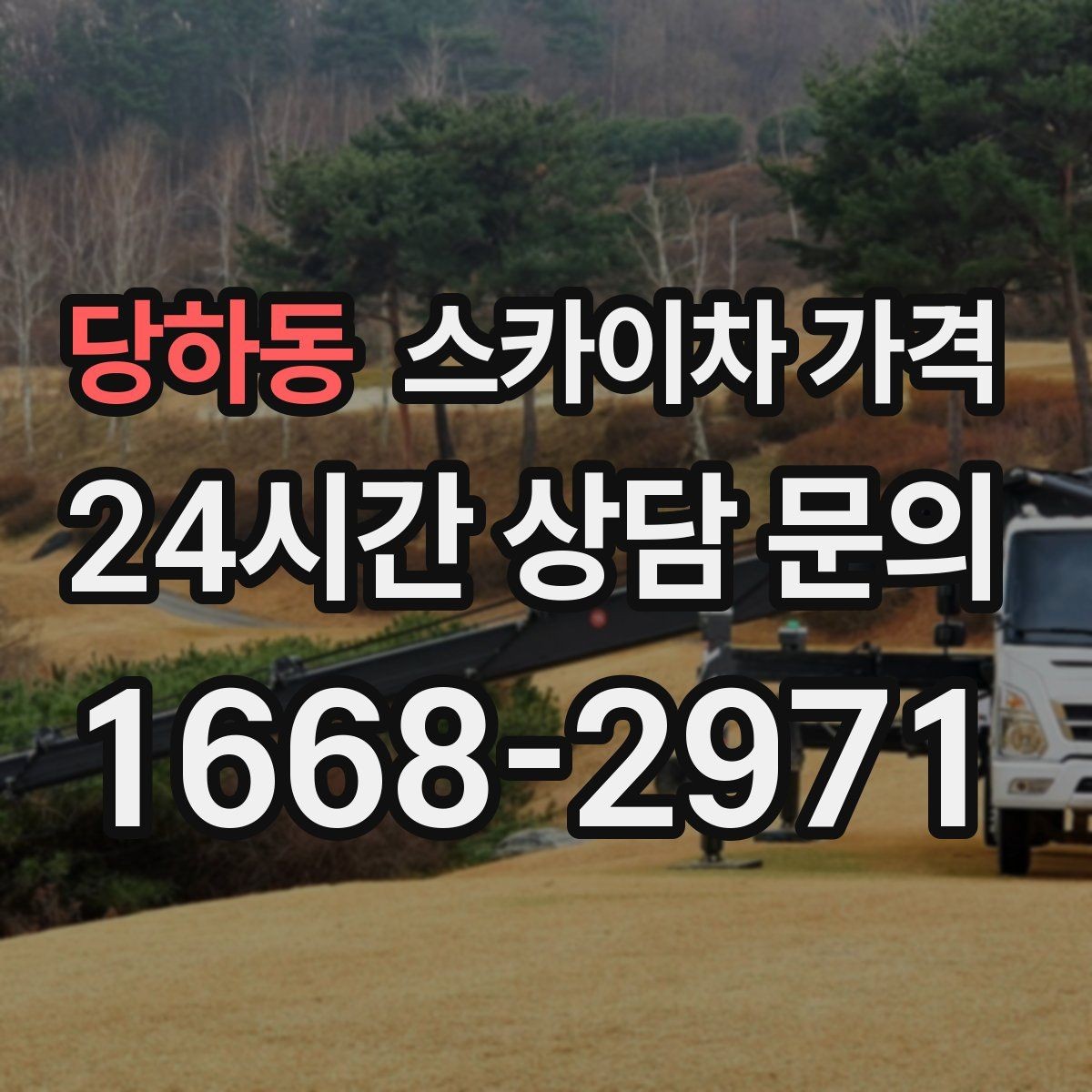 당하동 스카이차 가격 정확한 견적을 받는 가장 현실적인 방법