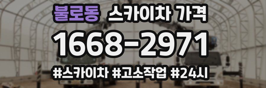 불로동 스카이차 가격