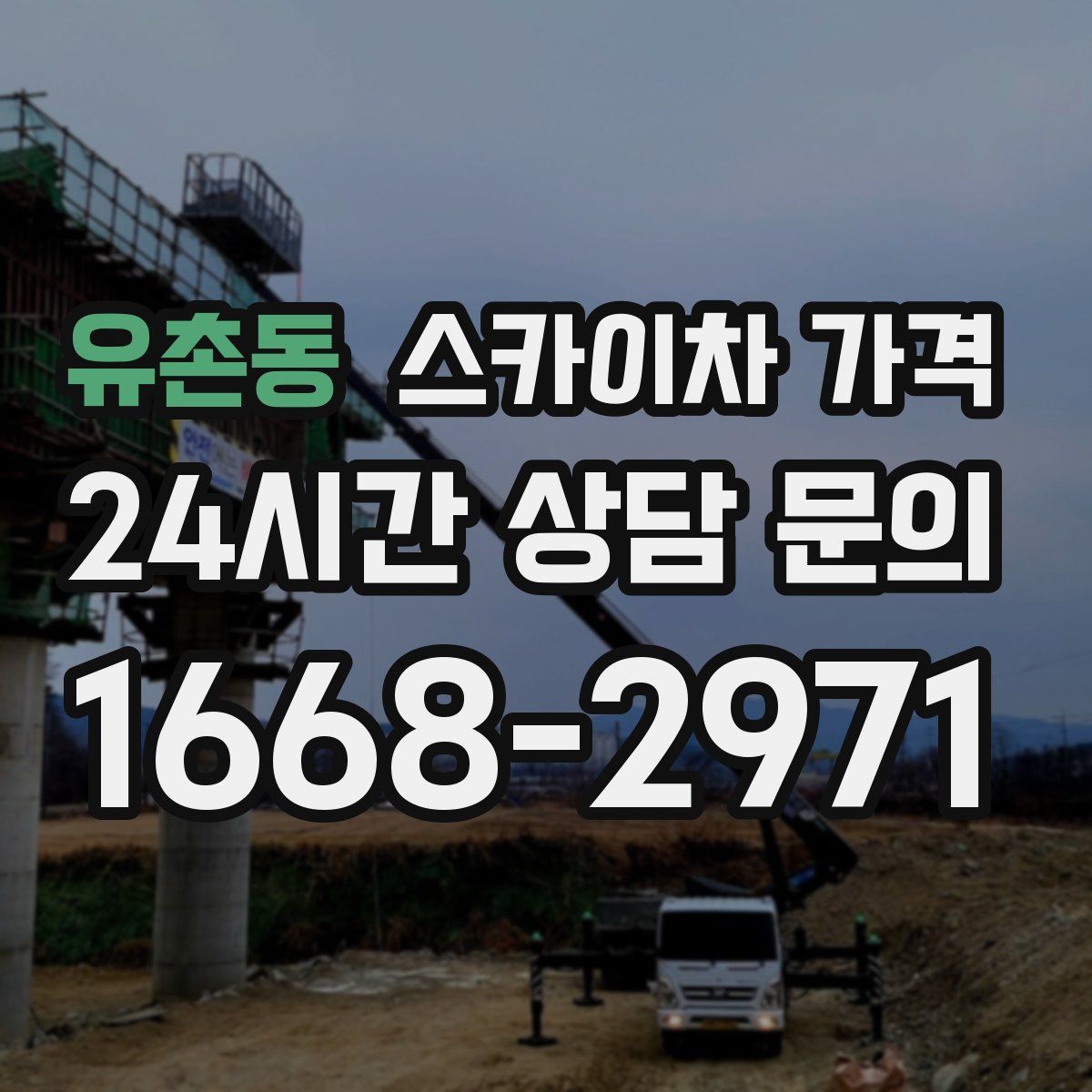 유촌동 스카이차 가격