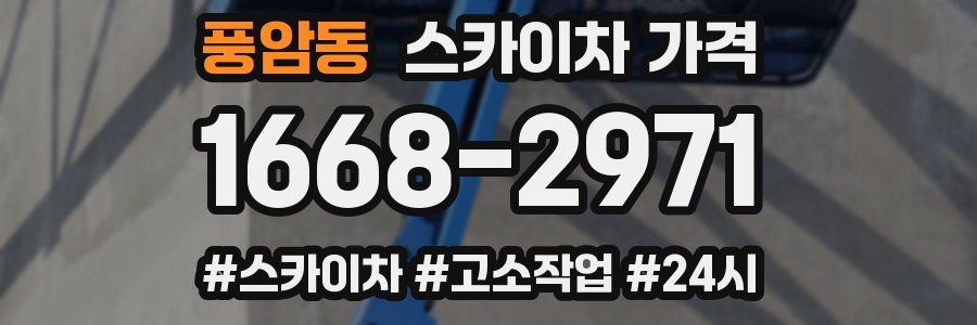 풍암동 스카이차 가격