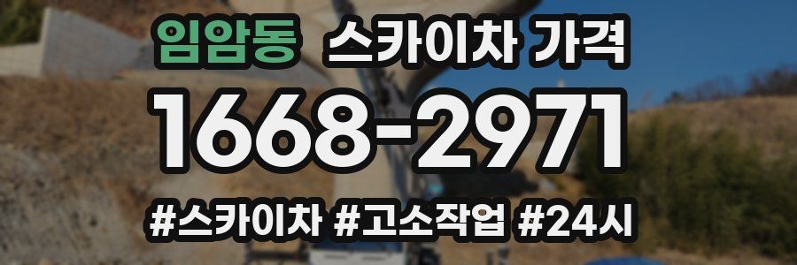 임암동 스카이차 가격