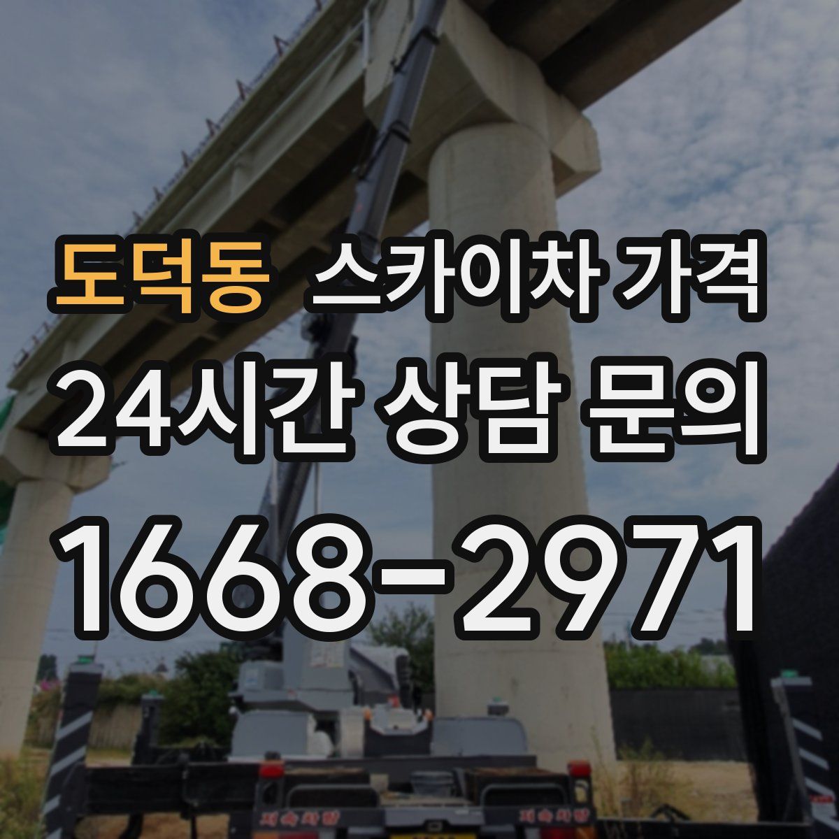 도덕동 스카이차 가격