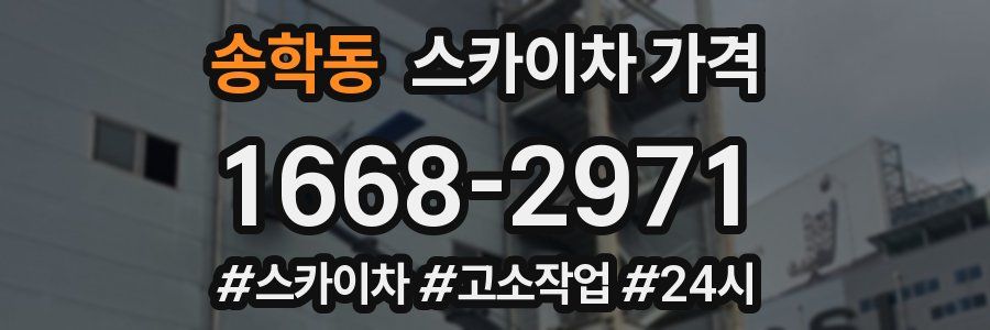 송학동 스카이차 가격