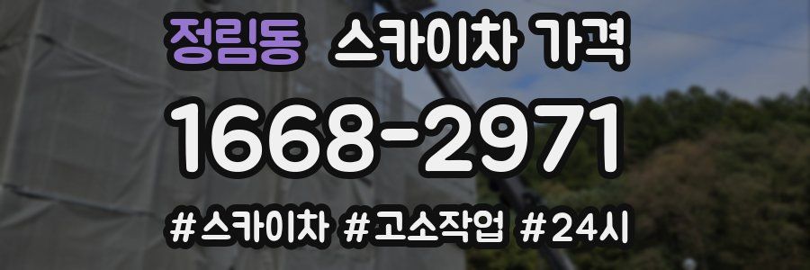 정림동 스카이차 가격