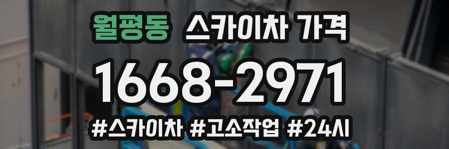 월평동 스카이차 가격